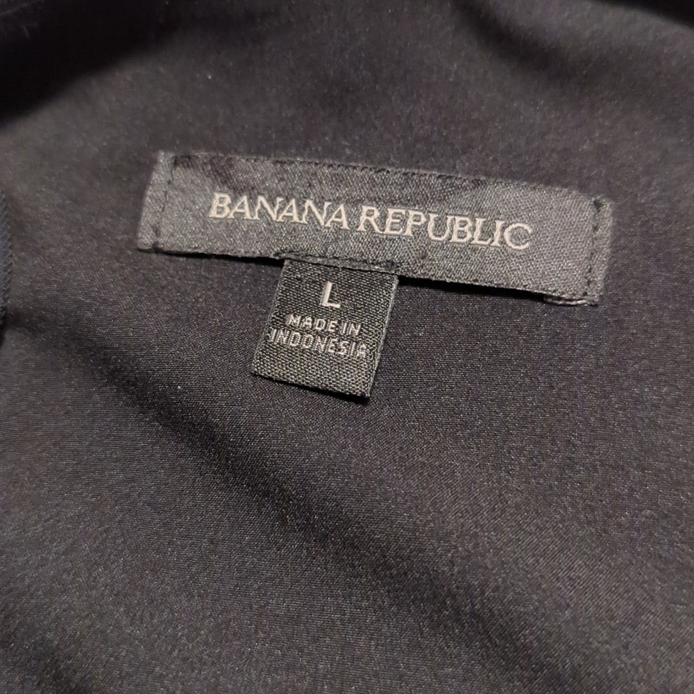Banana Republic Black Sleeveless Tank Top Large - Picture 9 of 10